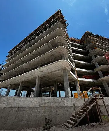 Etapa de estructura y cimentación en proyectos de edificación